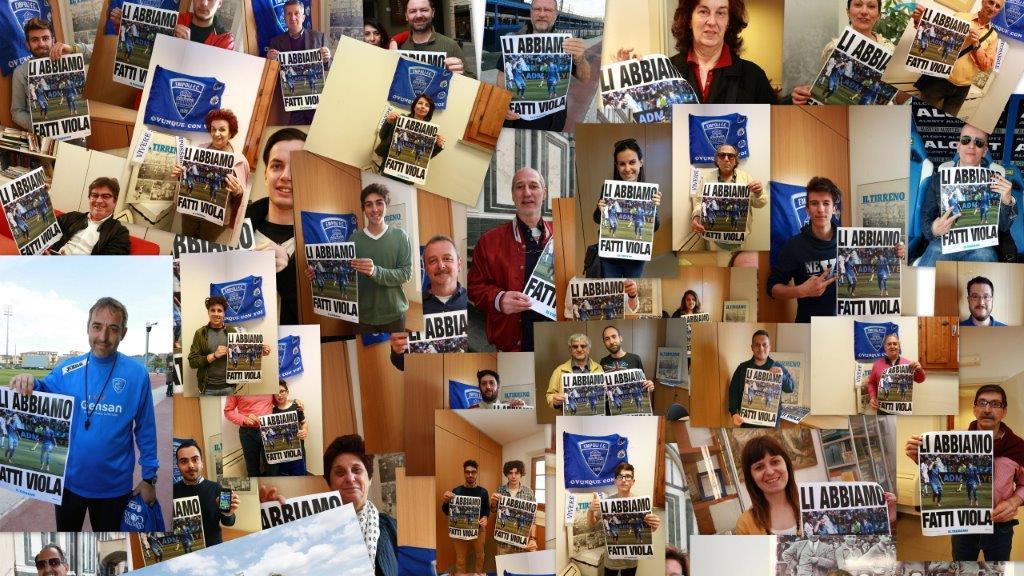 Esplode l'Empoli-mania: l'entusiasmo travolge la città