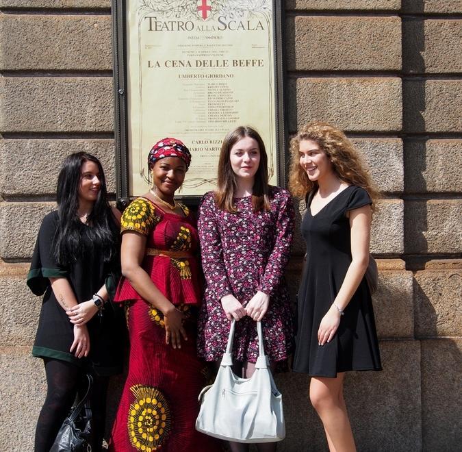 Studenti pratesi alla Scala