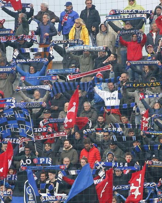 Pisa, tutti al lavoro domenica il derby 