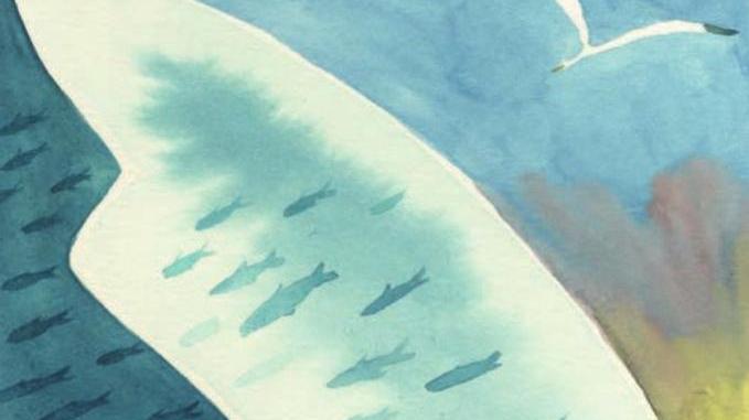 «Disegno il mistero della vita, un leggero suono di onde»