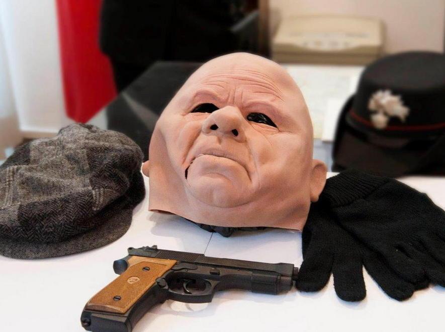 Il bandito mascherato: con i soldi volevo aprire la gelateria 
