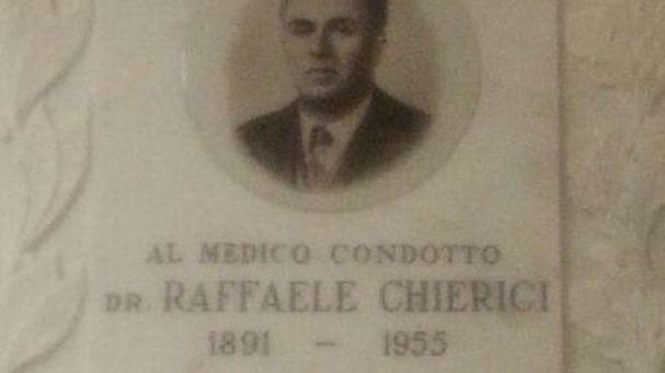 La lapide dedicata al dottor Chierici torna alla Croce rossa