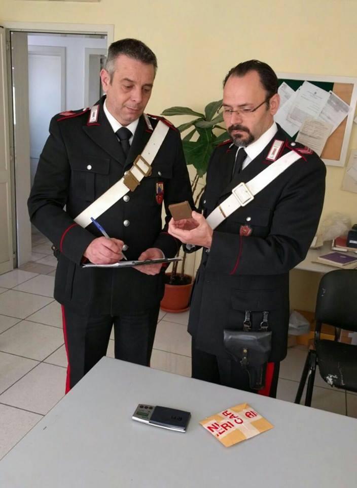 I carabinieri dopo i controlli degli scorsi giorni