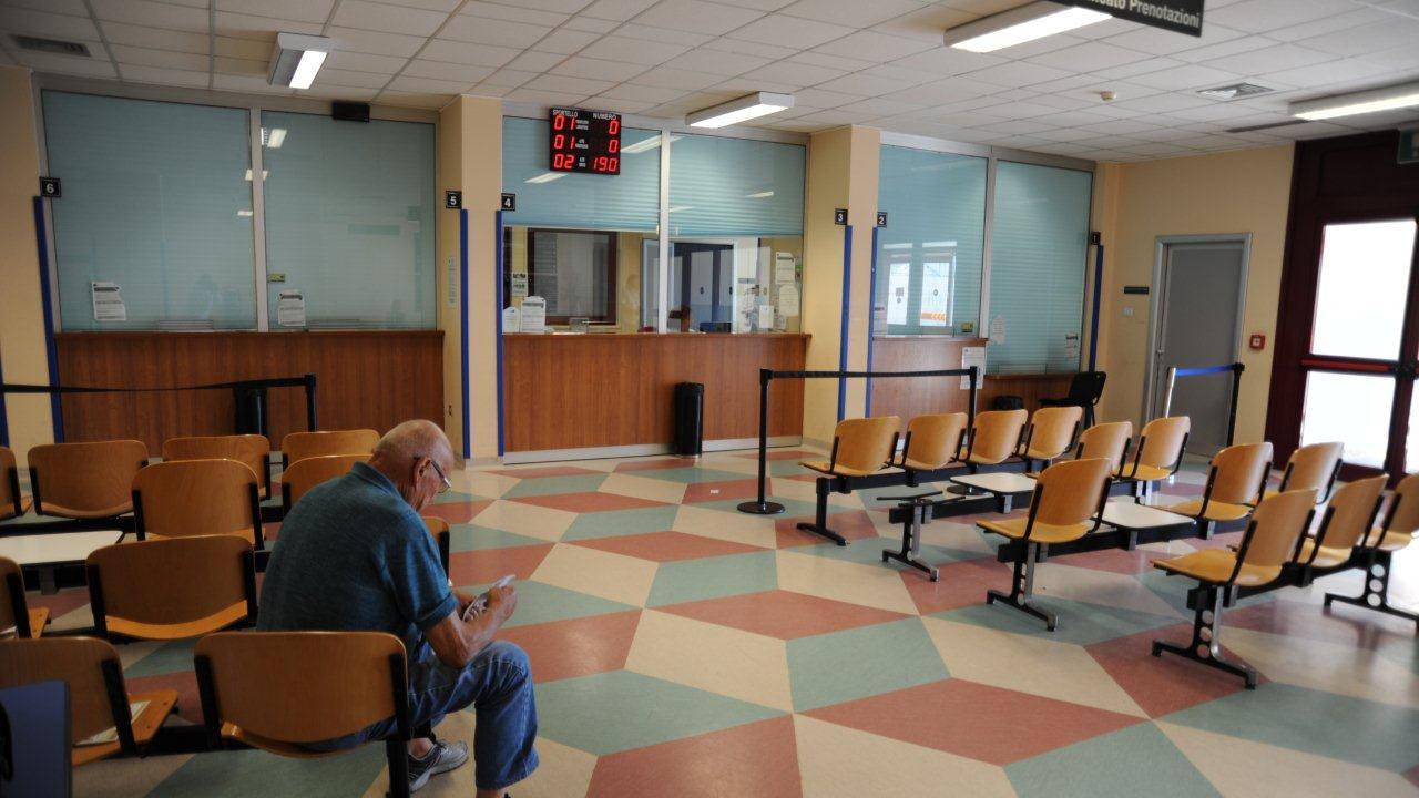 Il Centro unico di prenotazione (Cup) dell'ospedale di Cecina