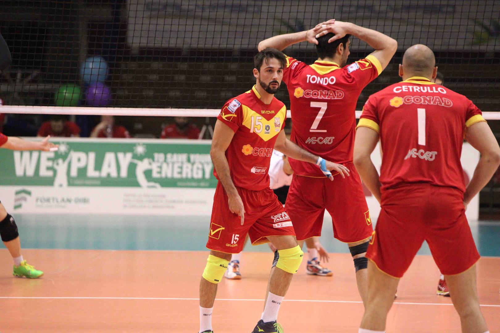 Conad cede al tie break, adesso è sotto 2-0