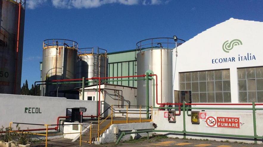 Ecomar, reazione chimica sotto controllo