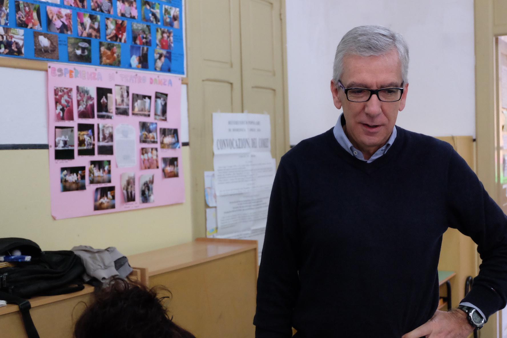 Il governatore Francesco Pigliaru (foto Pili/Rosas)
