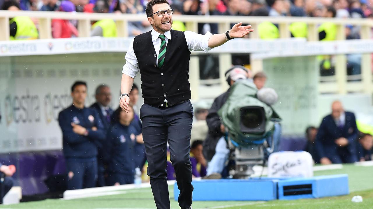 Il tecnico Eusebio Di Francesco