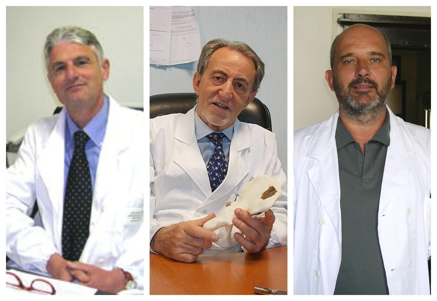 Da sinistra: Paolo Vitti, Michele Lisanti, Riccardo Vannozzi