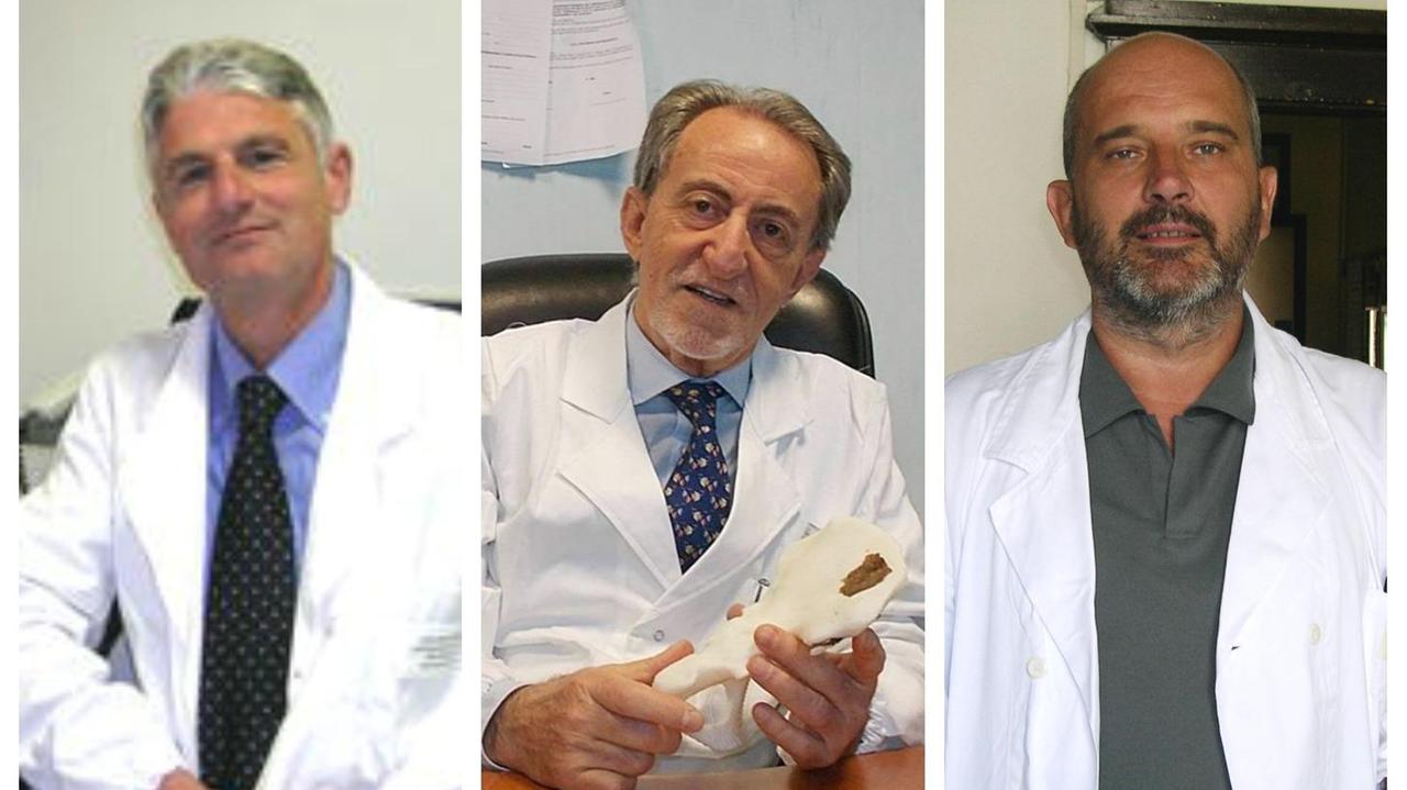 Da sinistra: Paolo Vitti, Michele Lisanti, Riccardo Vannozzi