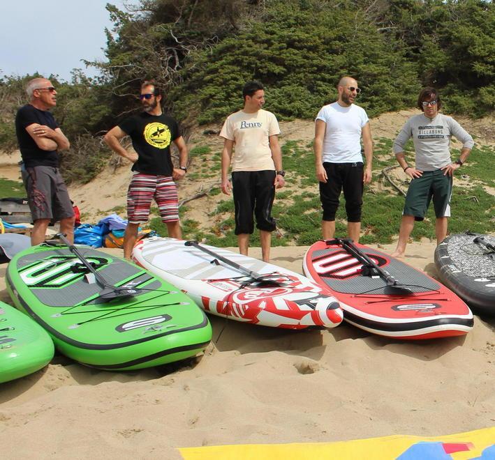 Stand up paddle, il corso dell’Aics 