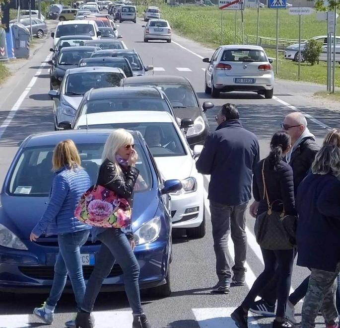 La rabbia di Marina invade la strada 