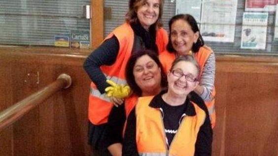 Gli Angeli tirano a lucido la stazione