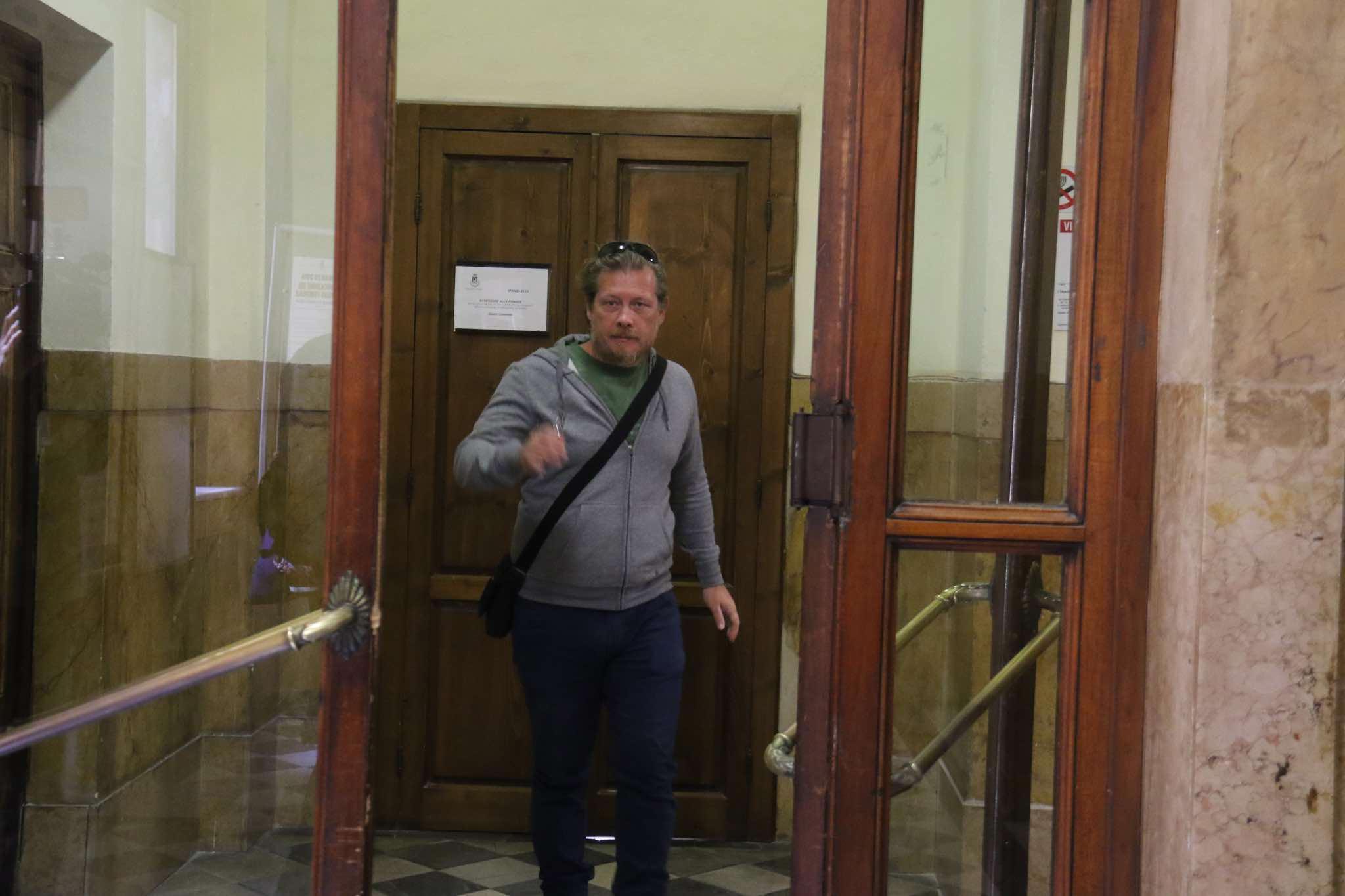 L'assessore comunale Gianni Lemmetti in Municipio 