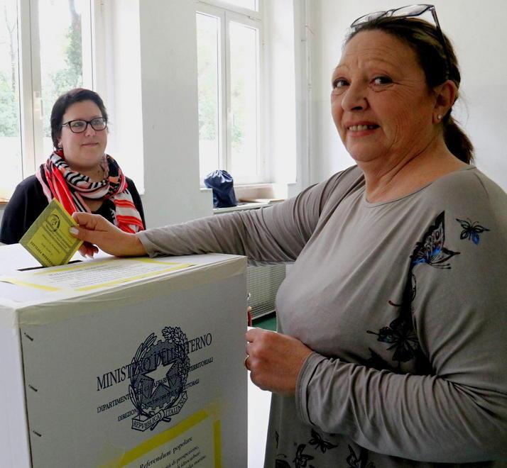 Referendum, votanti al 36% 