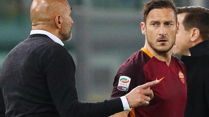 Totti segna, poi litiga ancora con Spalletti