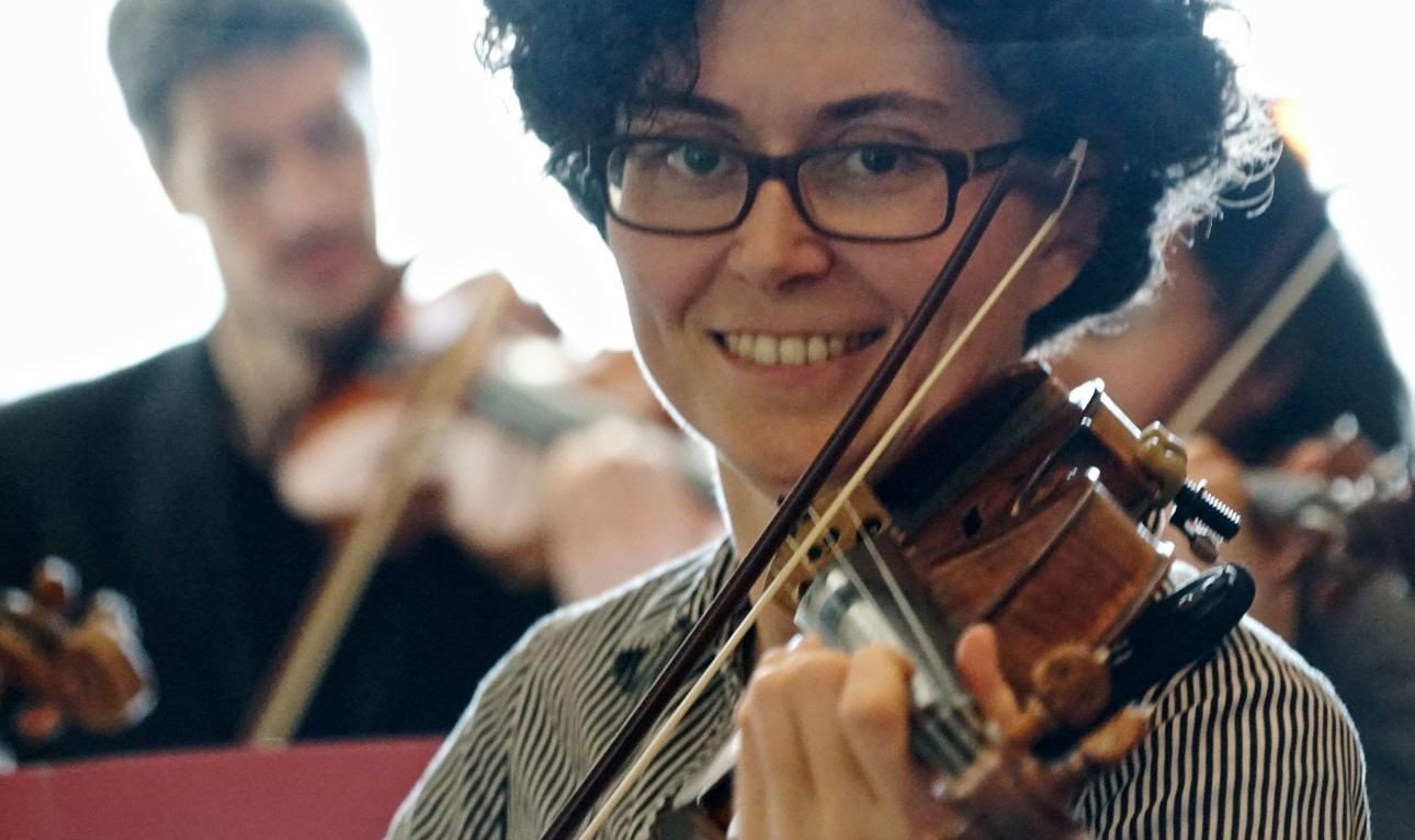 La violinista Chiara Morandi (foto Beata Moczydlowska)