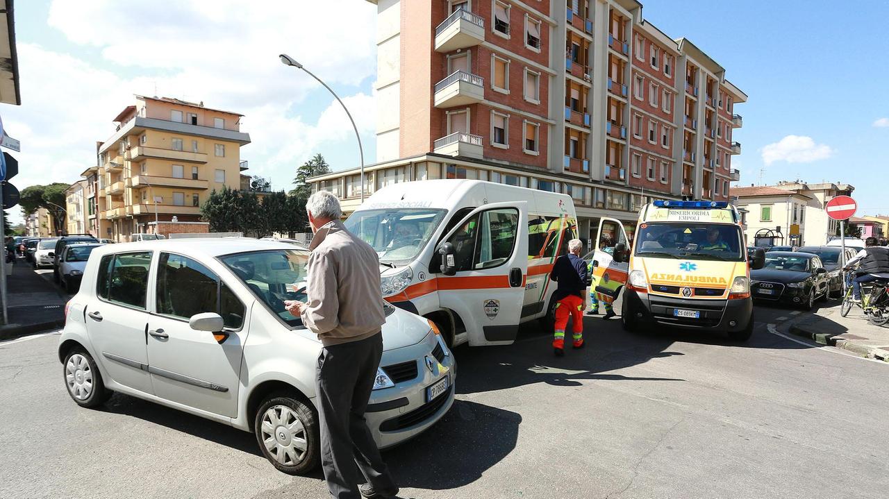 Il luogo dell'incidente (Foto Agenzia Carlo Sestini)