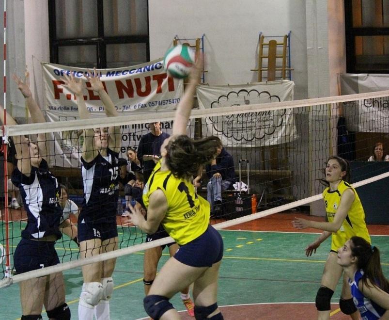 Tre sconfitte per le pratesi della pallavolo 