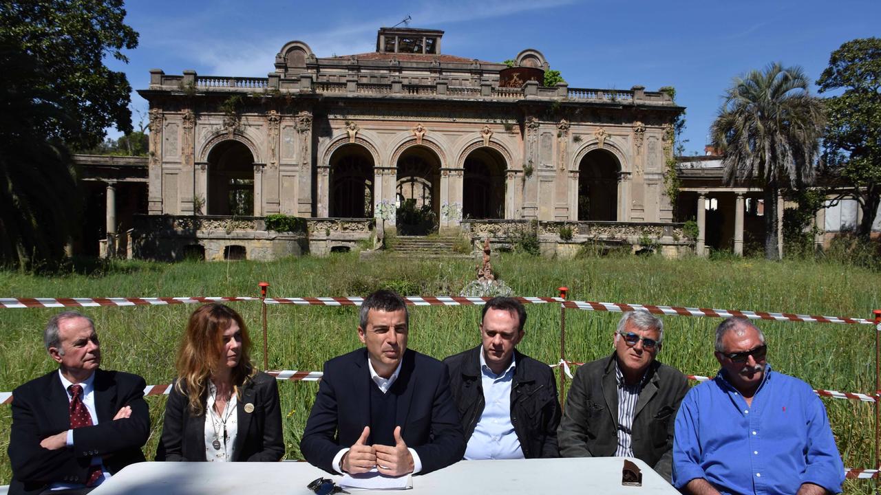 Terme del Corallo, cancelli aperti: maxi pulizia e visite nel parco