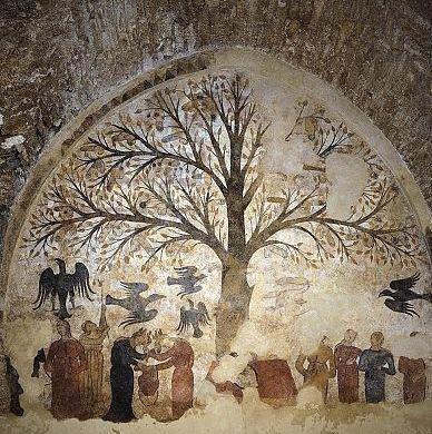 Il dipinto, l'Albero della Fecondità 