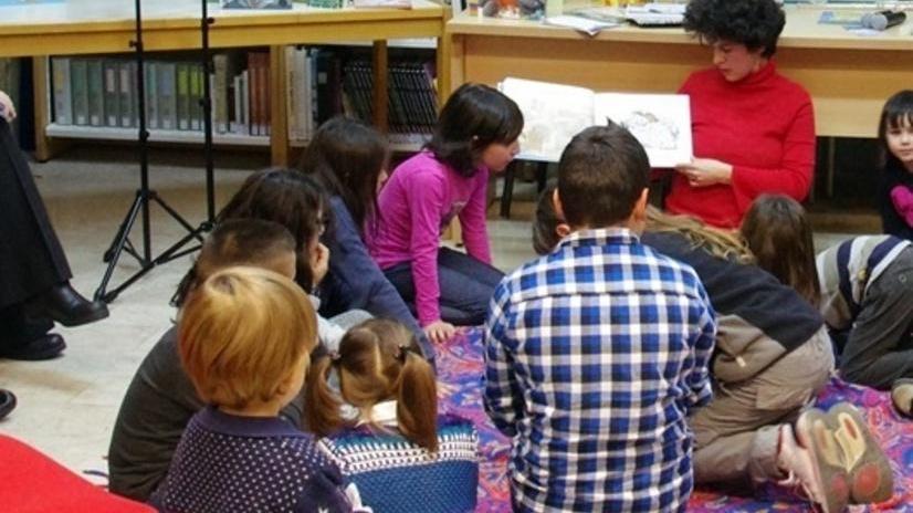Un flash mob per la lettura