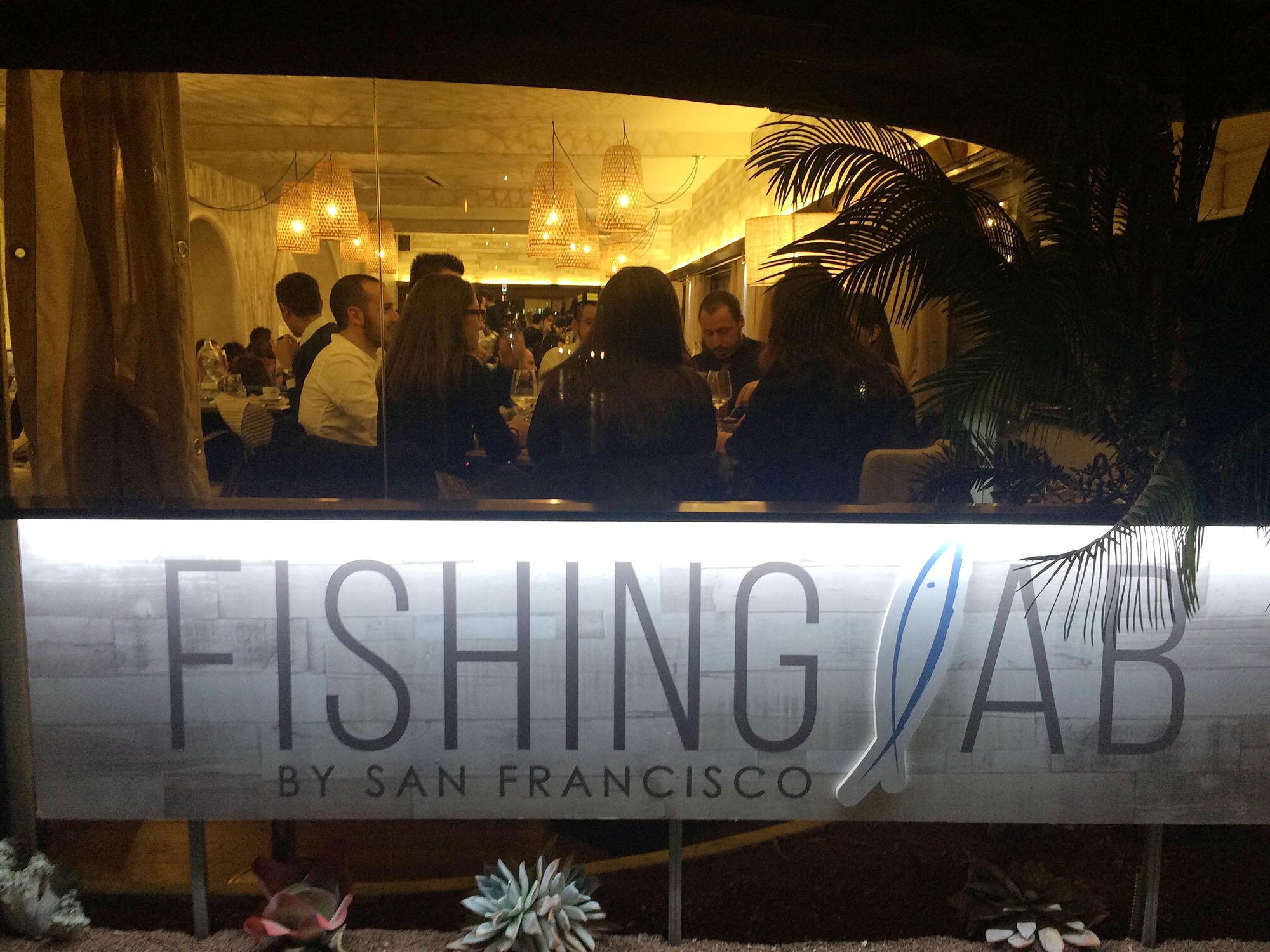 Il Fishing Lab nei locali del San Francisco di viale Simoncini (Foto Nucci)