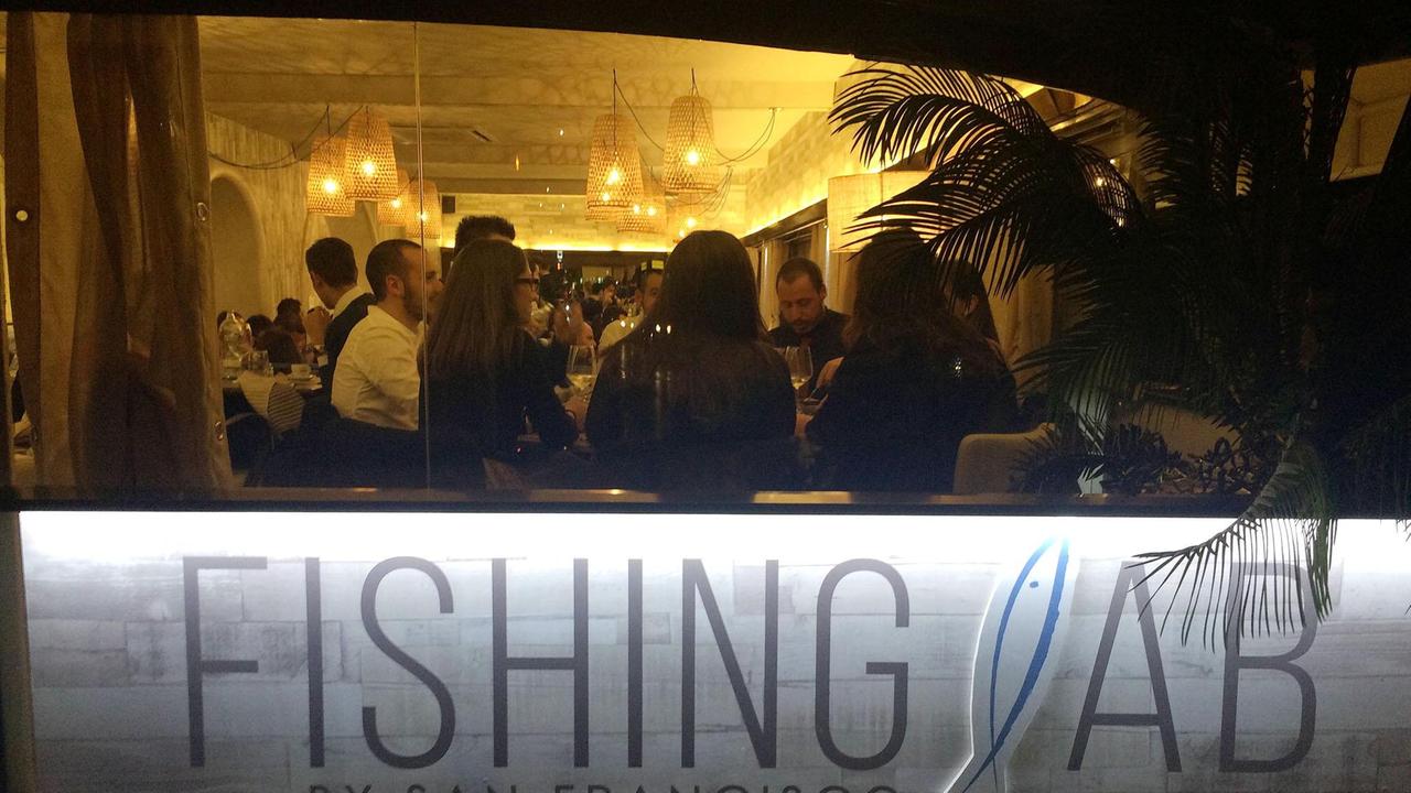 Il Fishing Lab nei locali del San Francisco di viale Simoncini (Foto Nucci)