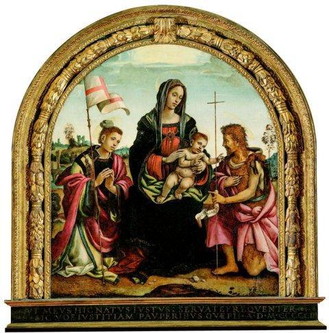La pala dell'udienza di Filippino Lippi