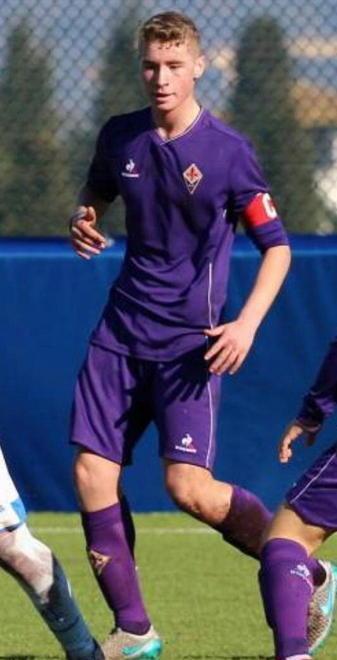 Giacomo Siniega nella nazionale Under 15