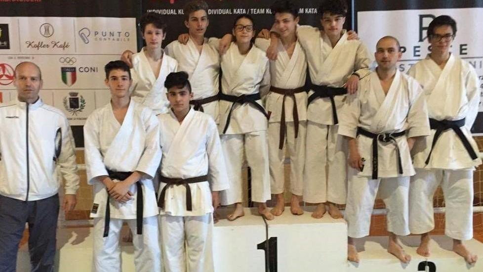 La Funakoshi Spezzano sul podio alla Heart Cup di Ponzano Veneto