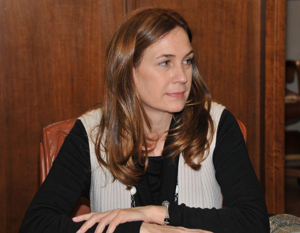 L'assessore regionale all'Agricoltura Elisabetta Falchi