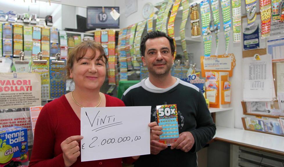 Studente gratta e vince 2 milioni 