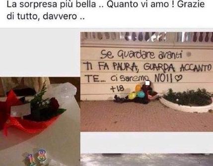 Scrivono sui muri e pubblicano le foto 
