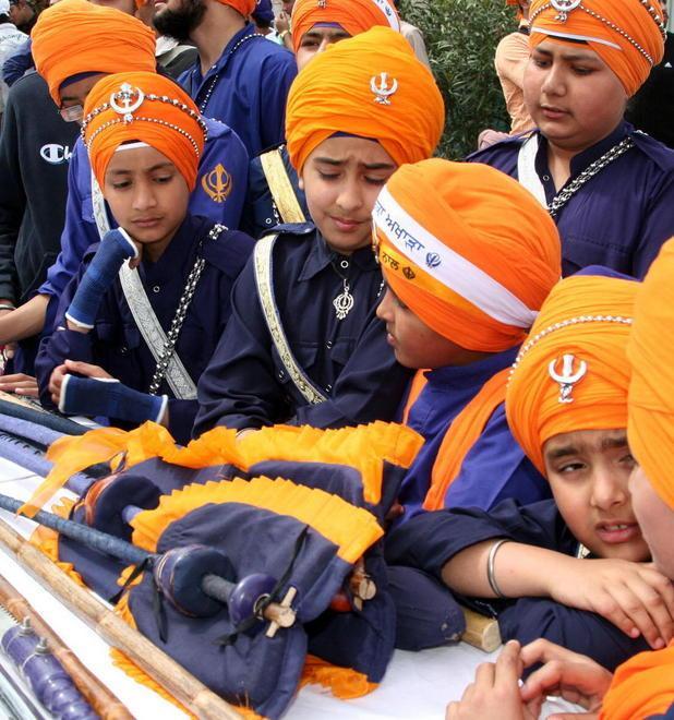 Il popolo sikh invade Novellara 