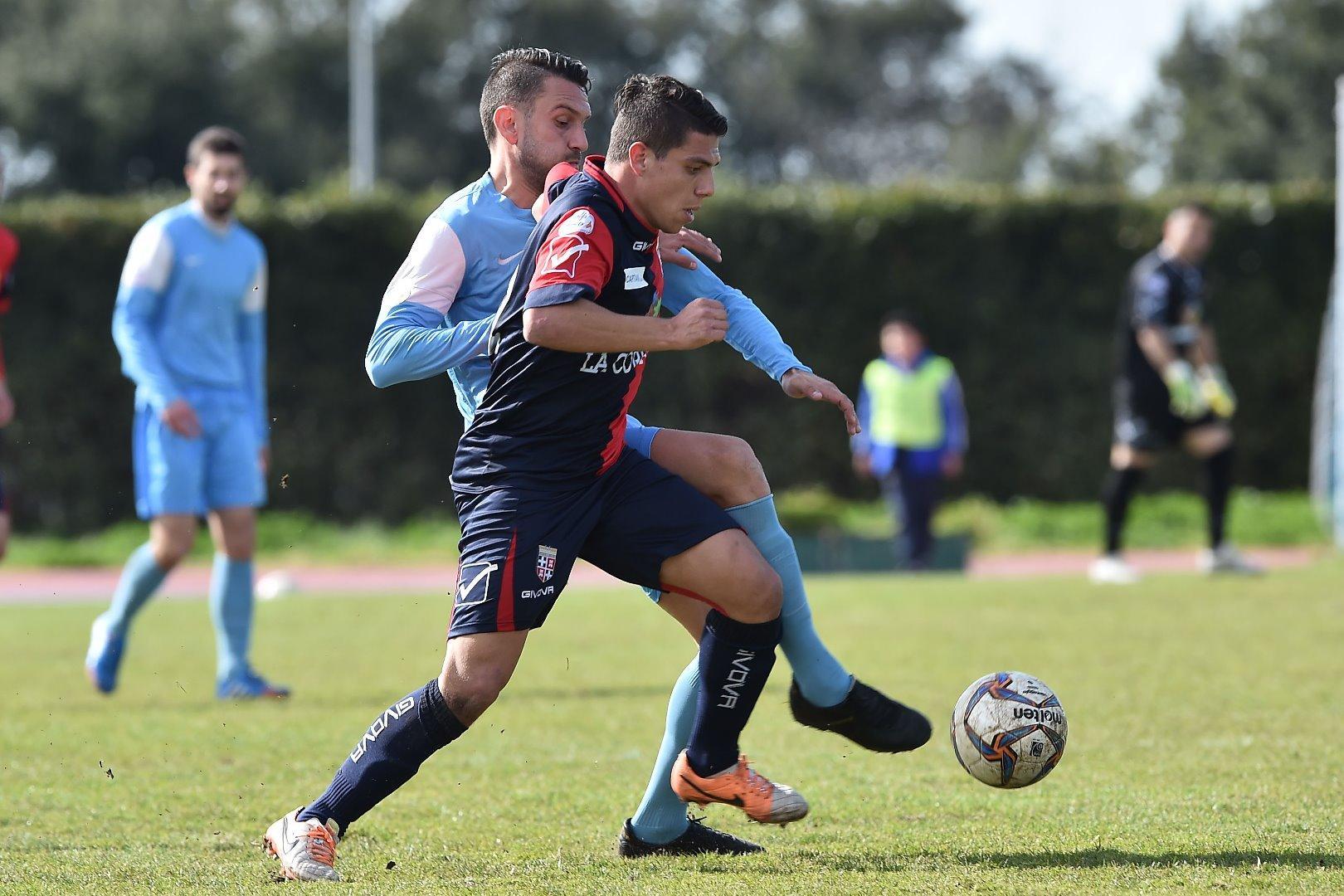 Michele Chelo ha segnato il secondo gol della Torres