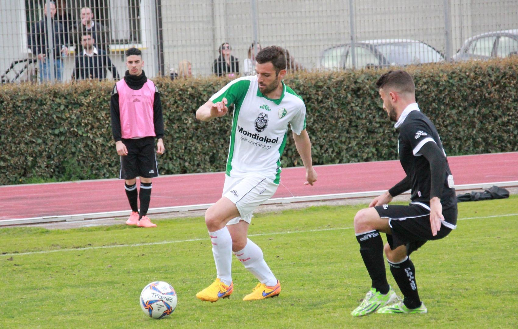 Andrea Sanna, attaccante dell'Arzachena