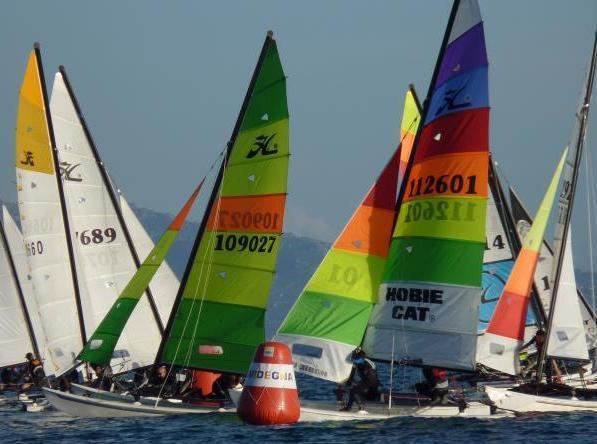 Ciabatti e Mereu al comando della Regata nazionale Hobie Cat