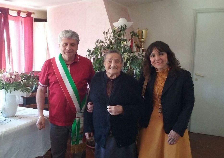 Zia Maria Polo ha festeggiato il traguardo dei 100 anni