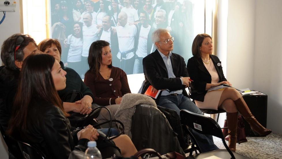 Un momento della presentazione del programma