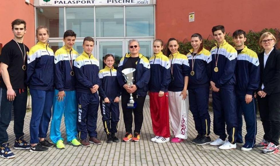 Wushu Fiwuk: la Tianlong Spilamberto è campione d’Italia