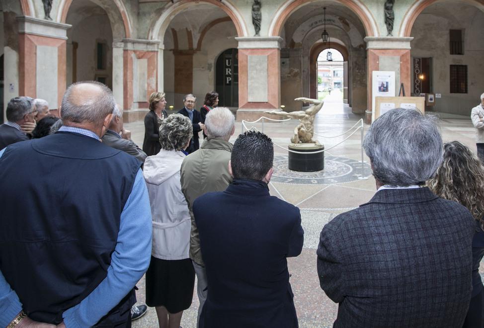 Inaugurata la nuova scultura di Pavesi 