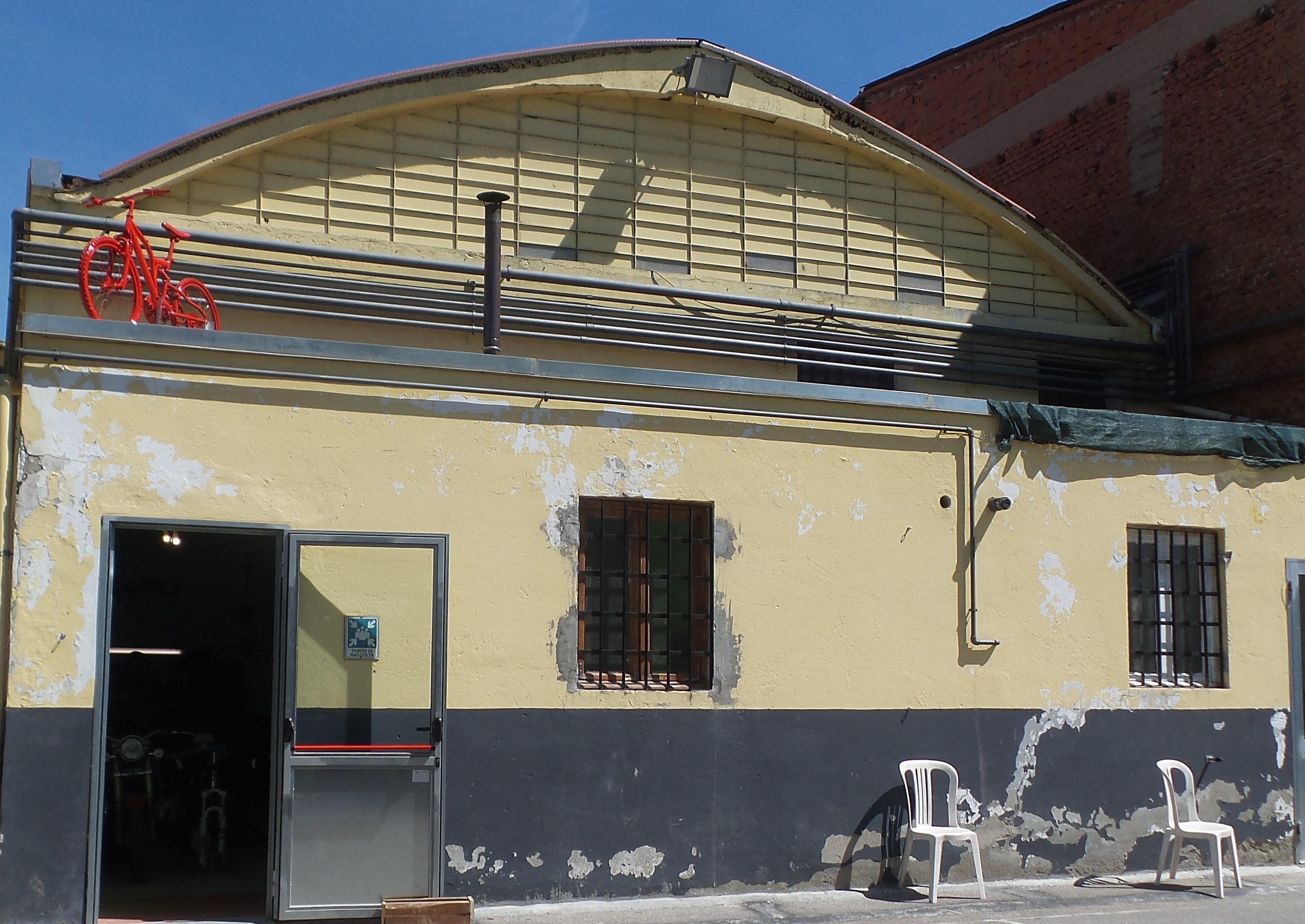 L'officina di via Marengo
