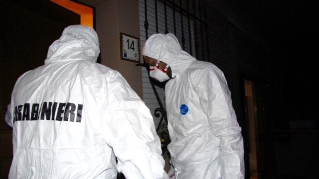 Il sopralluogo della polizia scientifica