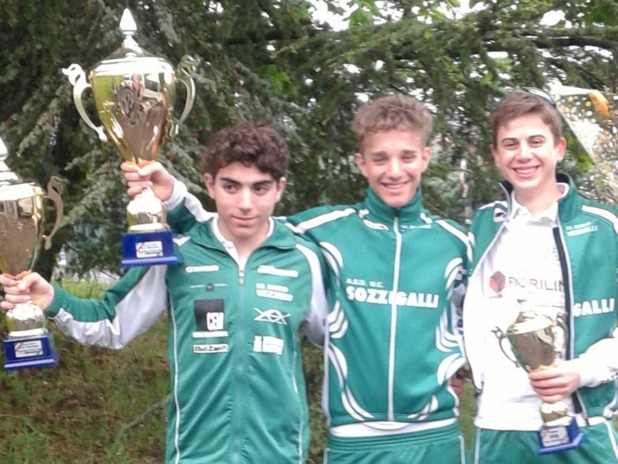 I ragazzi imprendibili portano in trionfo la squadra di Sozzigalli