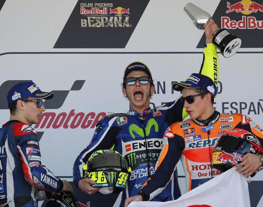 Pronti, via: e Valentino doma la Spagna 