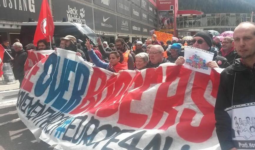 «Siamo qui per dire no ai confini» 