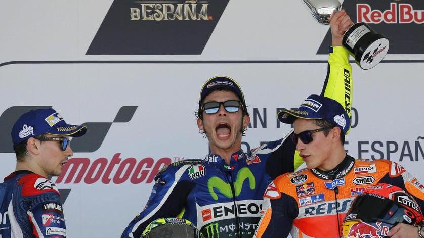 Pronti, via: e Valentino doma la Spagna