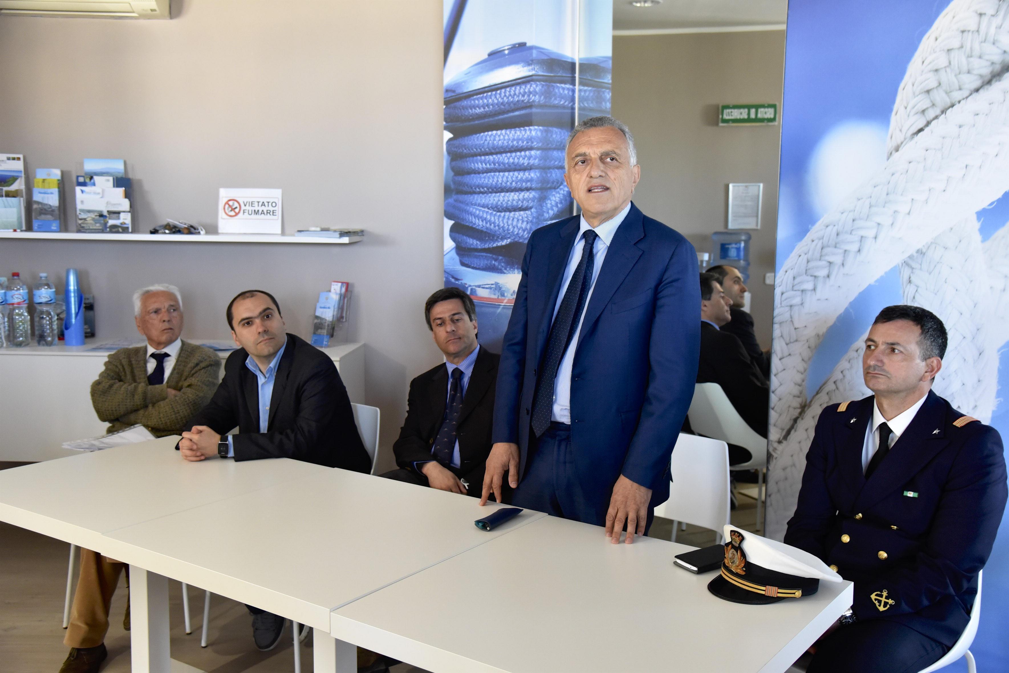 Da sinistra: Felice Serra, Luca Ceccarelli, Emilio Bonifazi, Luciano Serra e Andrea Porzio (foto Agenzia Bf)
