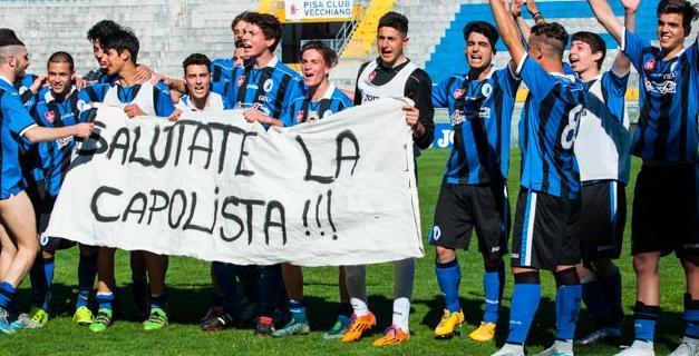 Giovanili Pisa: goleada e primato per gli Under 17 